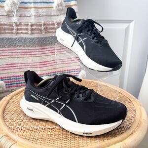 ASICS GT-2000 13 Black White Road-Running Sneakers Women’s Size 8.5 Wide